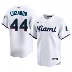 #44 Jesus Luzardo Durable Men Baseball Jersey | Miami White Fan Gear 20865198